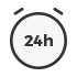 24시 아이콘 이미지